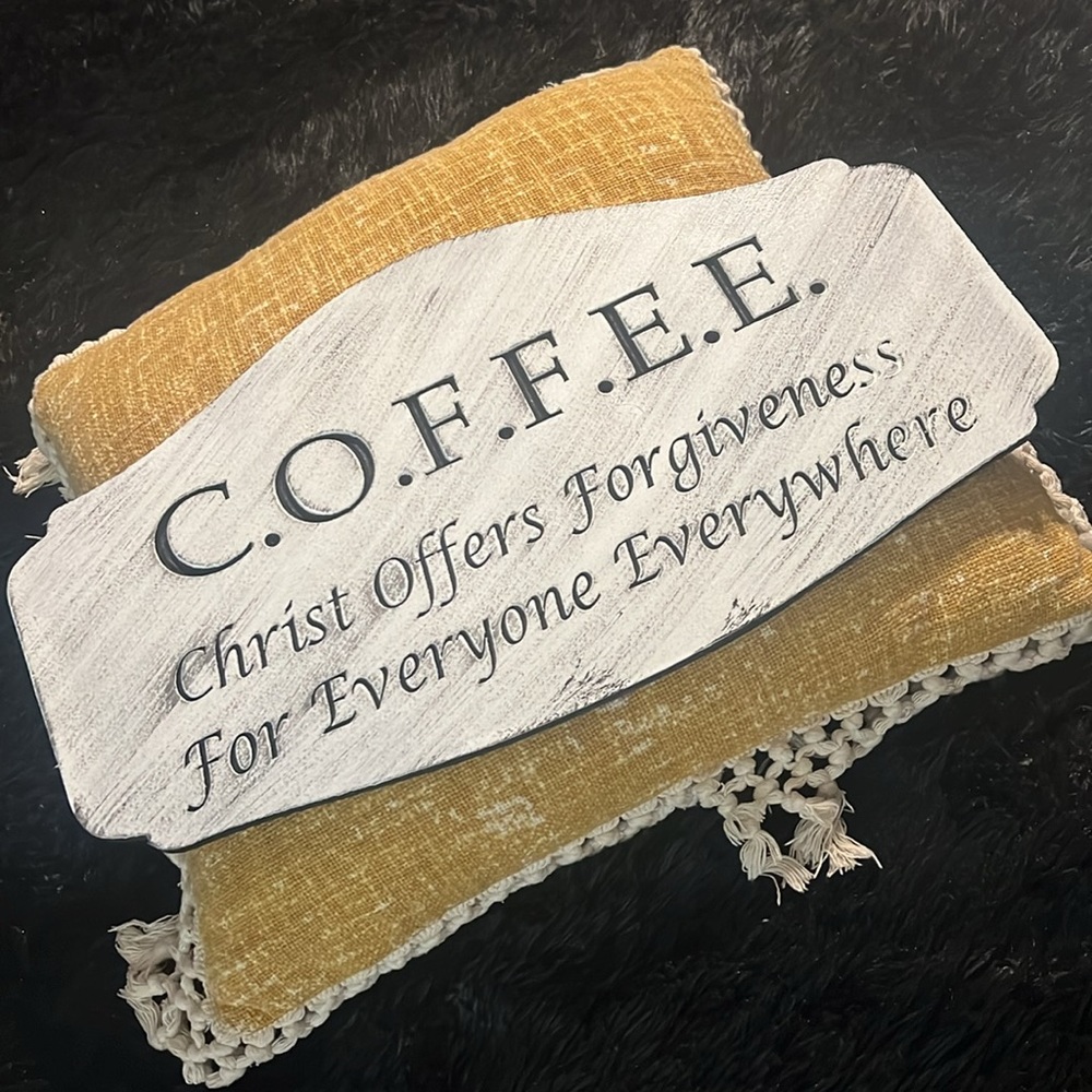 Wooden wall plaque - Offers are welcomed